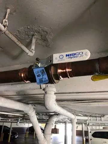 Copper pipe repair and valve work for Water Line Repair in White